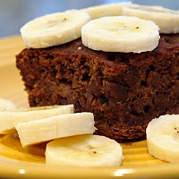 vegan banana cake