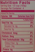 sorbet label