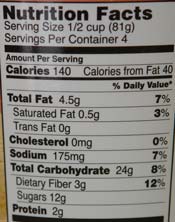 Soy Delicious label