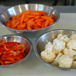 veggies to steam